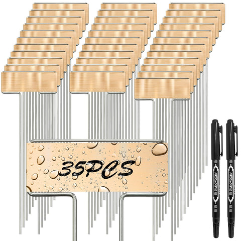 USSDVVCQ copper plant markers collection for durable garden labeling