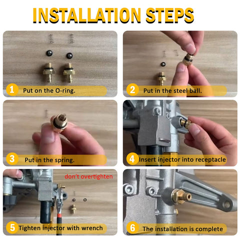 USSKYBOY 190593GS compatible pump view highlighting injector port.