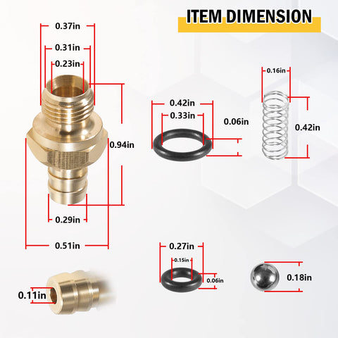 USSKYBOY 190635GS compatibility with fittings shown clearly.