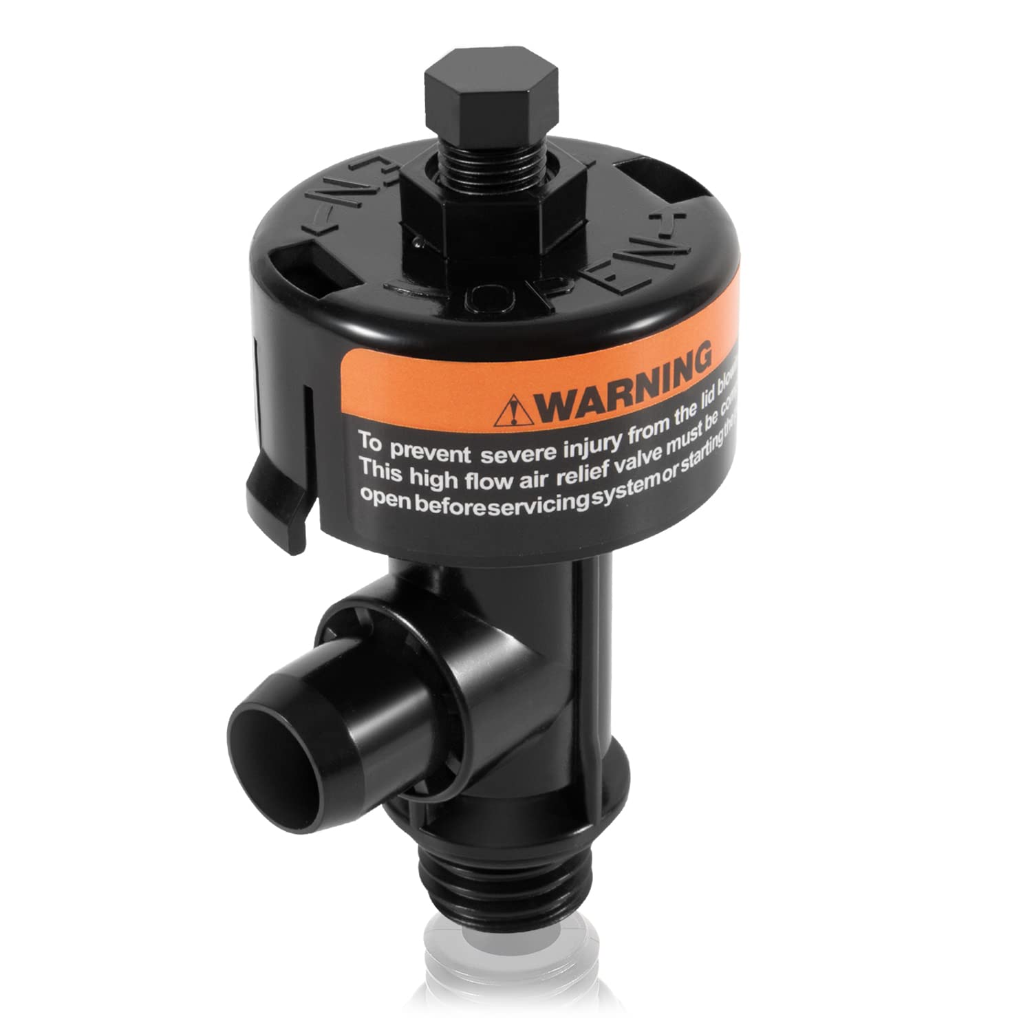 Ussuray high-flow air relief valve assembly for CCP filters
