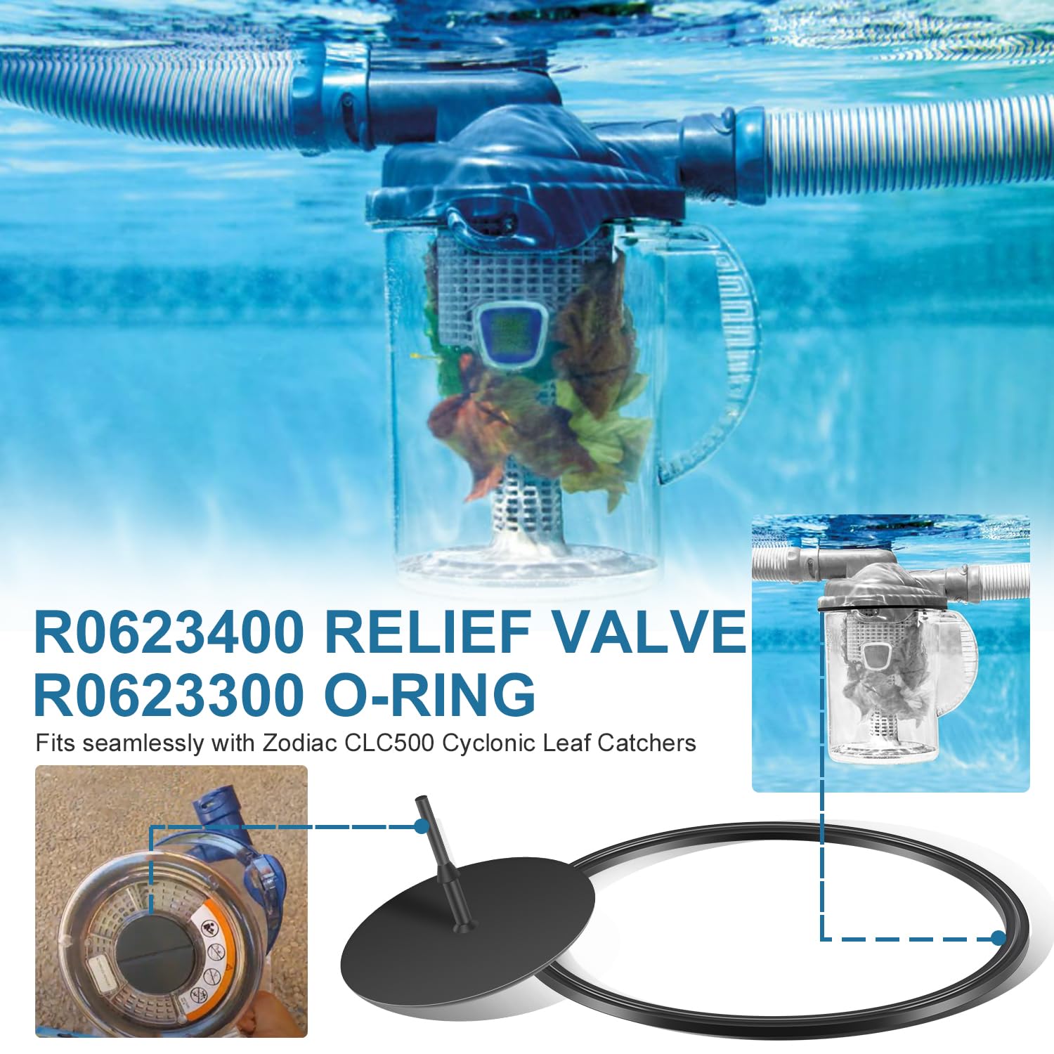 Ussuray O-Ring R0623300 provides a tight seal for the CLC500, helping prevent water leaks.