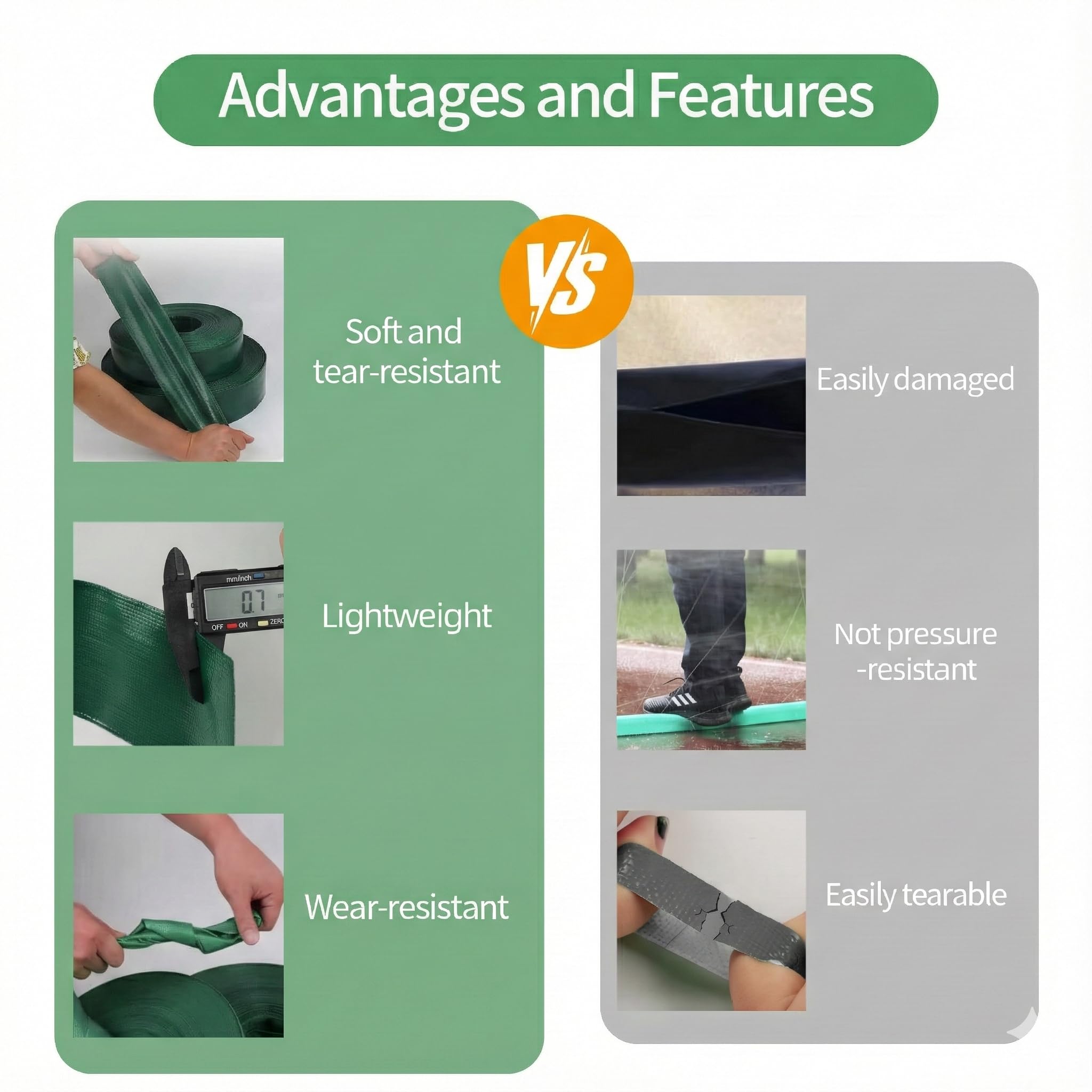 USTAR with included clamps ensures leak-free connections