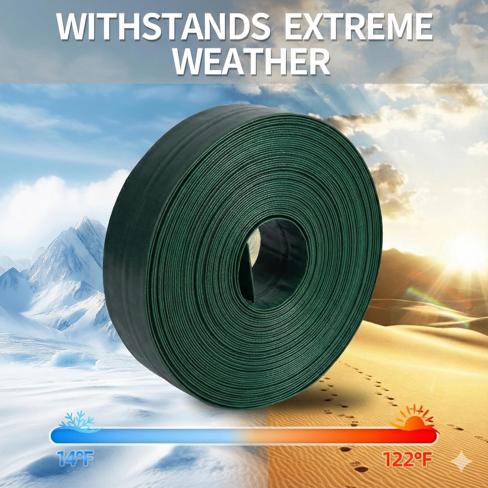 USTAR kink-resistant hose demonstrates easy handling and storage