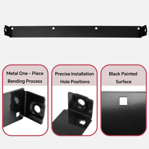 Ustintec shave plate with black painted finish resists wear during winter use