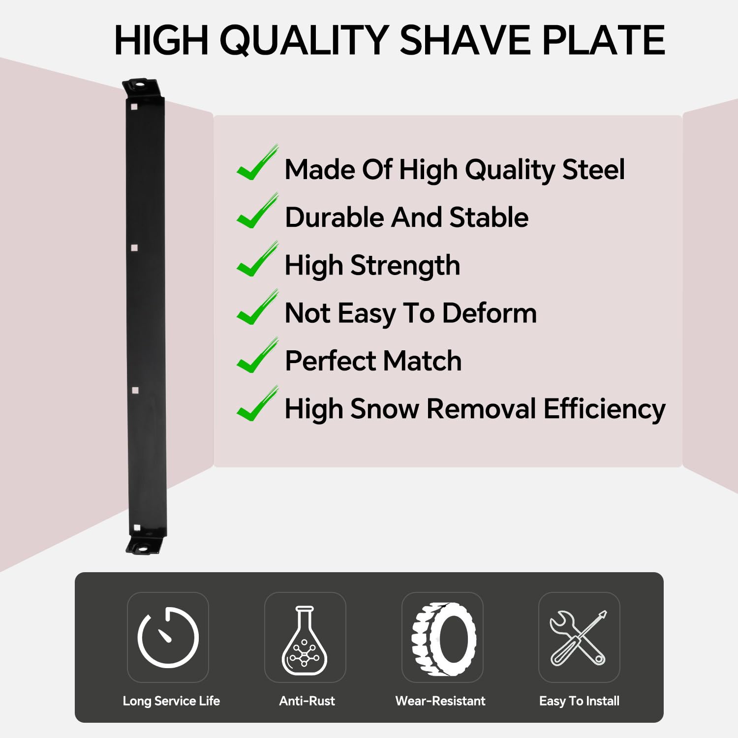 Ustintec shave plate compatibility labels show part numbers for quick checks