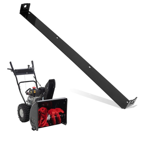 Ustintec 24-inch shave plate front view showing durable steel construction for snow removal