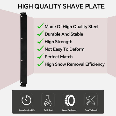 ustintec black powder coating guards against rust and wear.