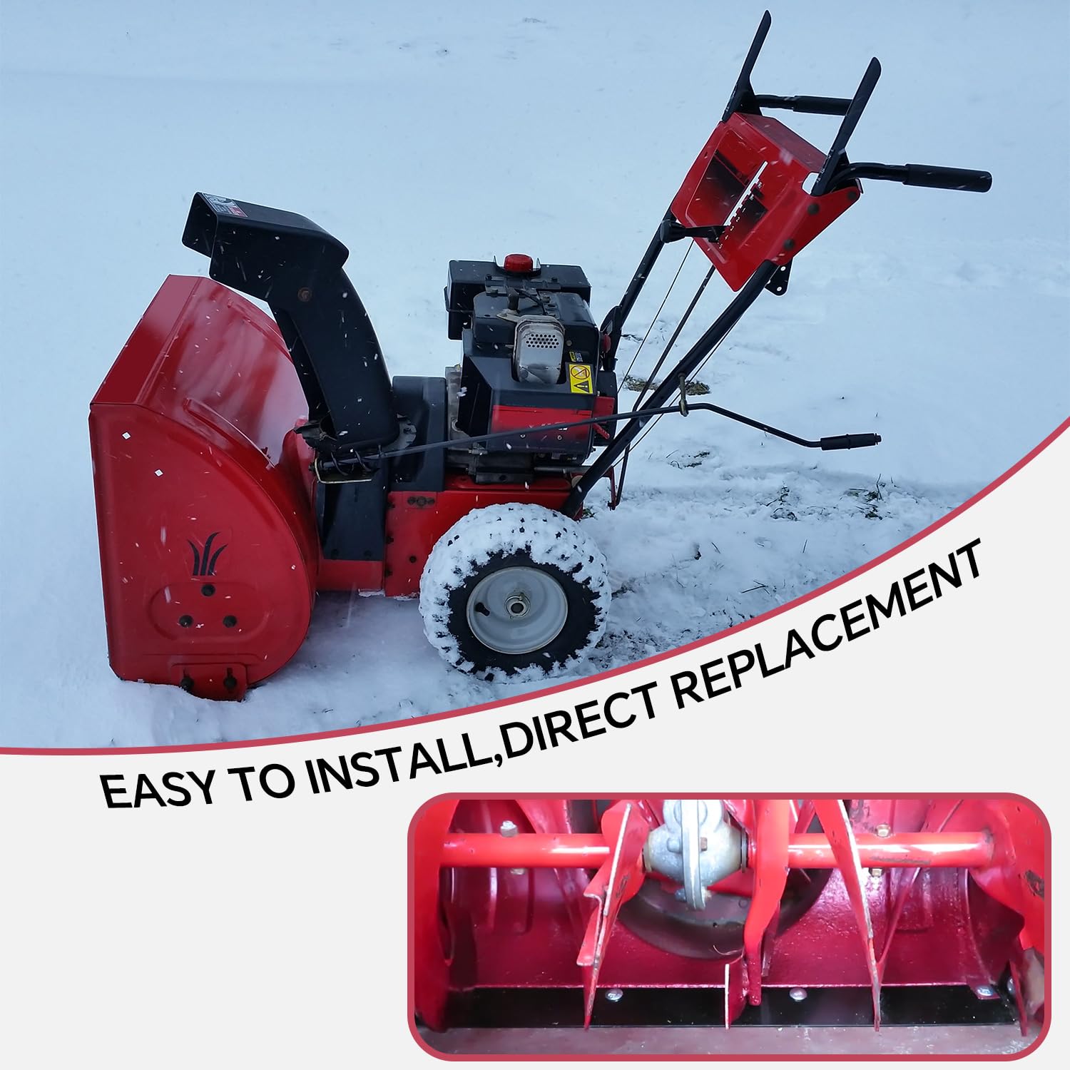 ustintec compatibility guide for 24-inch MTD two-stage snowblowers.
