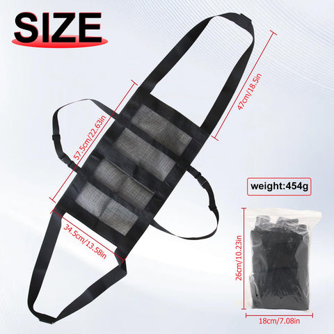 USUNFARM animal carrier sling with adjustable straps, easy to position and lift small animals safely.