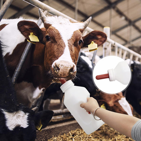 USUNFARM two-quart capacity supports daily milk portions with easy measurement.