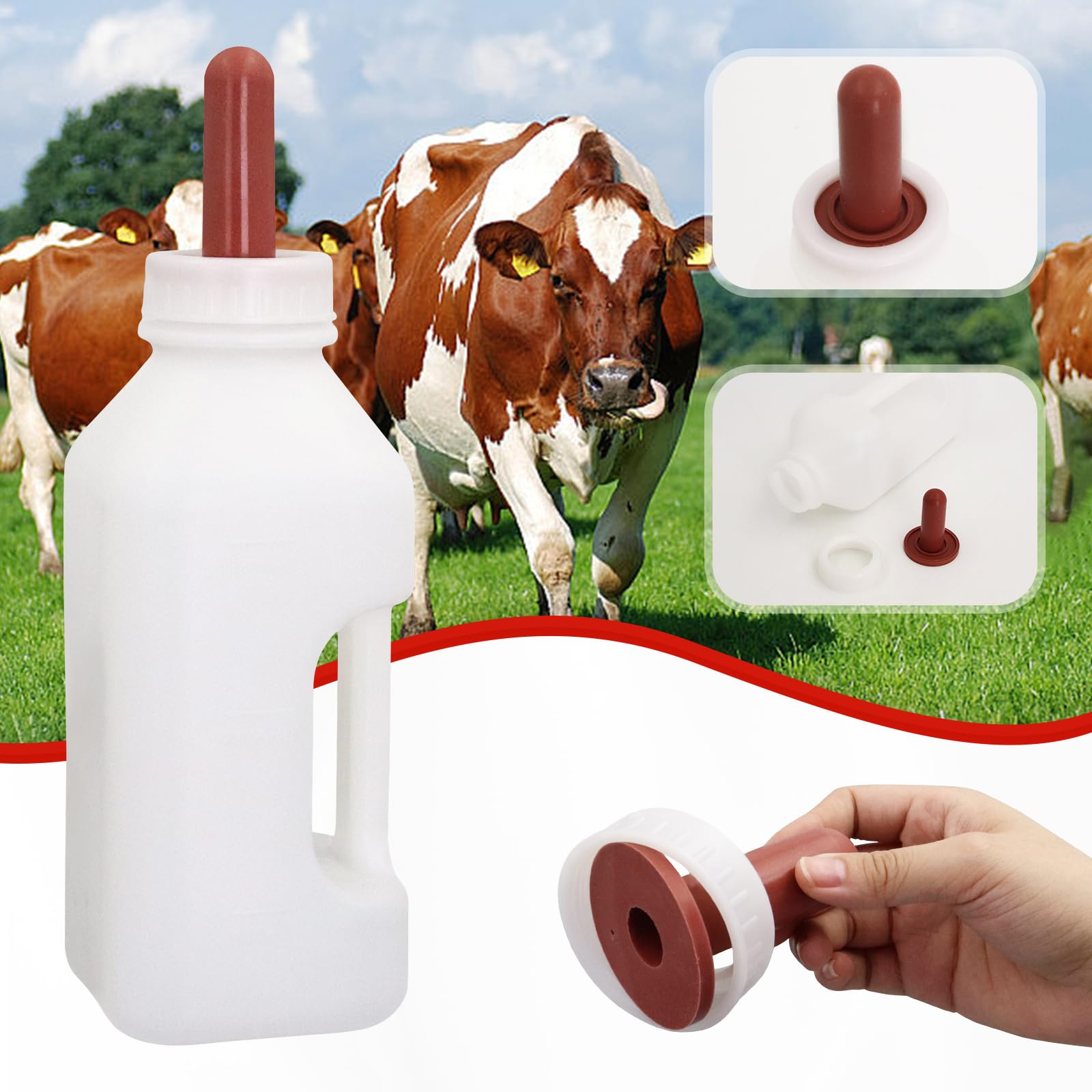 USUNFARM wide-mouth cleaning-cap enabling quick, thorough sanitation.