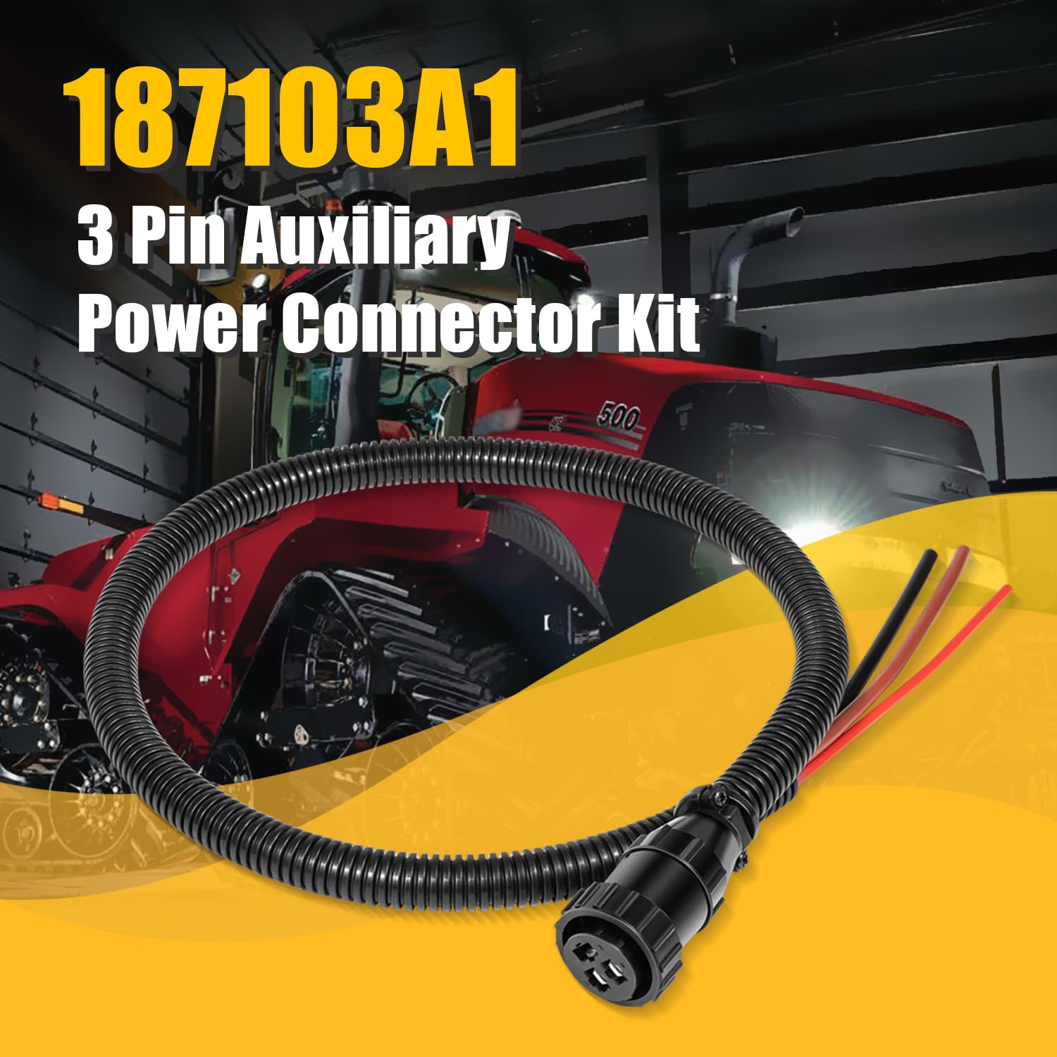usvehj 3-pin kit components include heat shrink tubes for easy setup