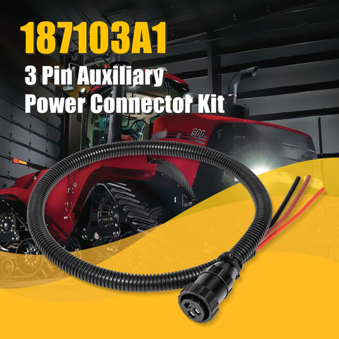 usvehj 3-pin kit components include heat shrink tubes for easy setup