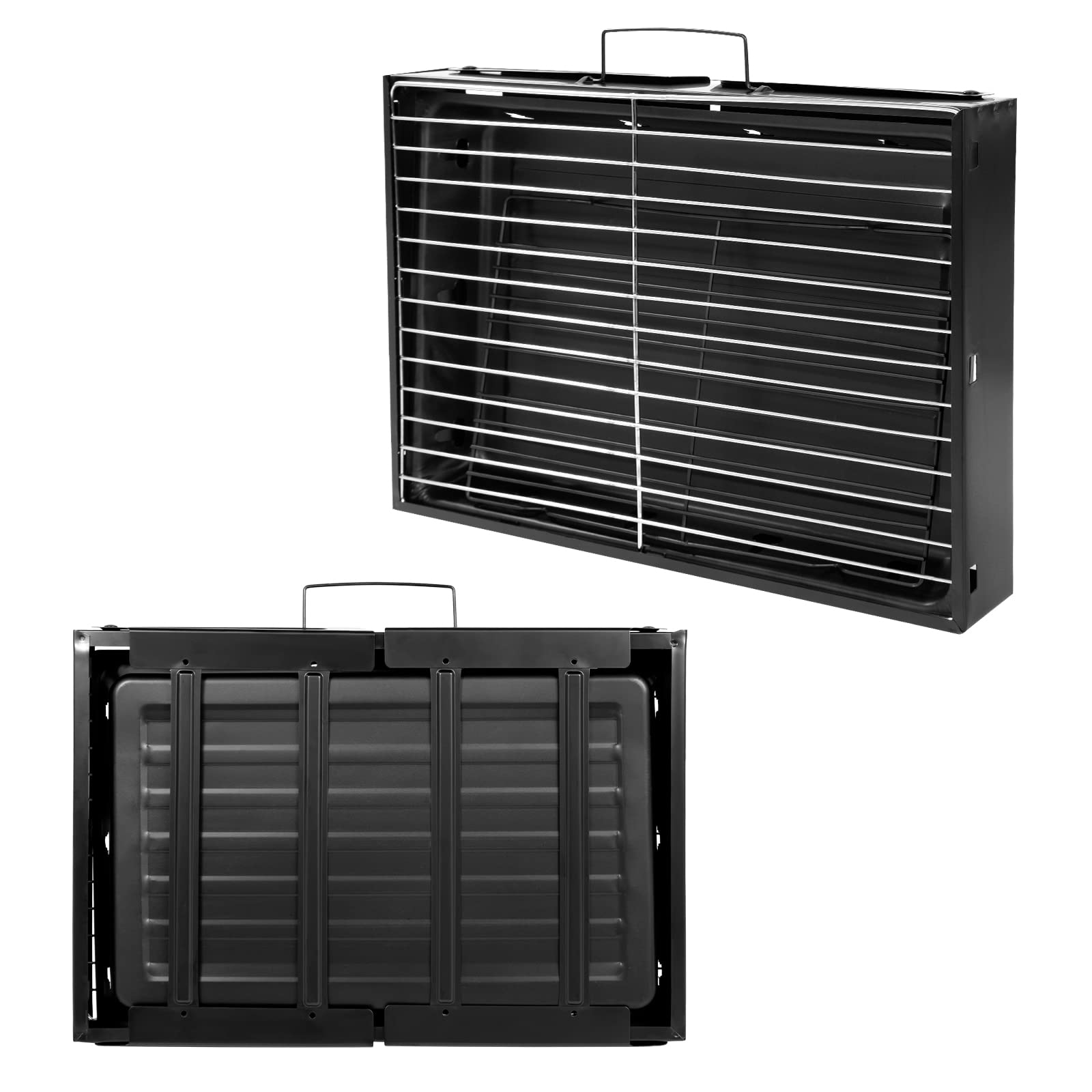 Uten Charcoal Grill five ventilation vents control airflow for better grilling.