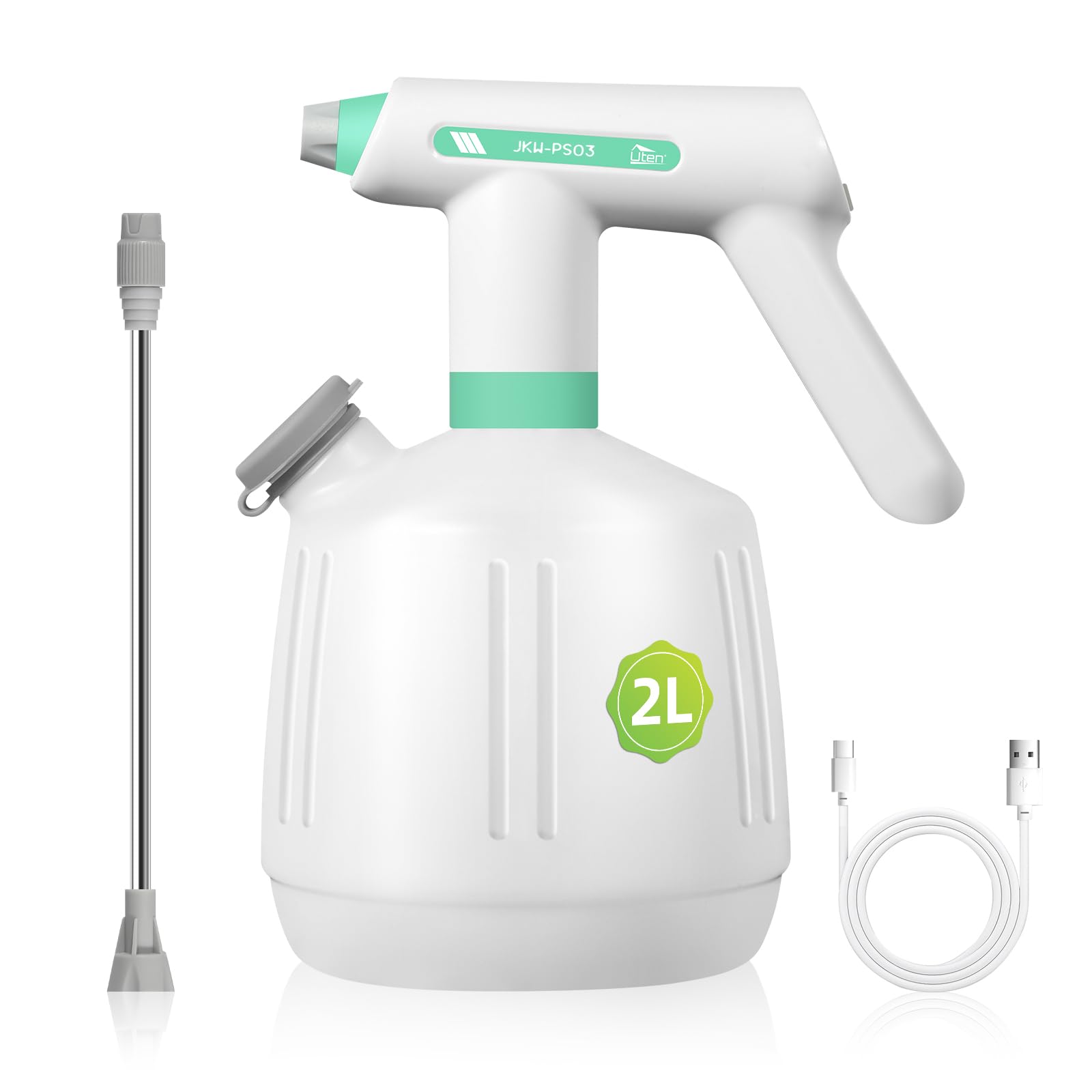 Uten cordless electric sprayer main view for versatile home use and easy handling.