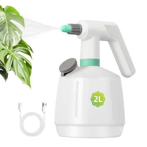 Uten cordless sprayer with 2L tank view for extended spraying tasks