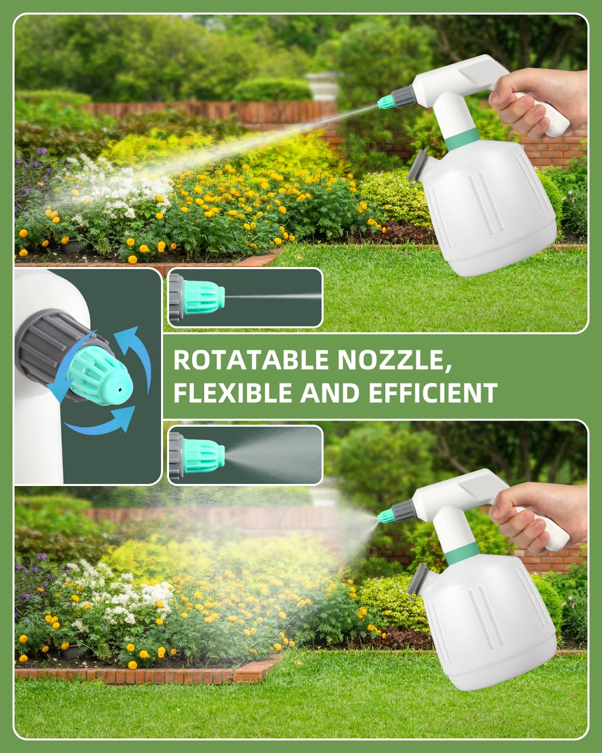 Uten lightweight handle design for comfortable one-handed operation