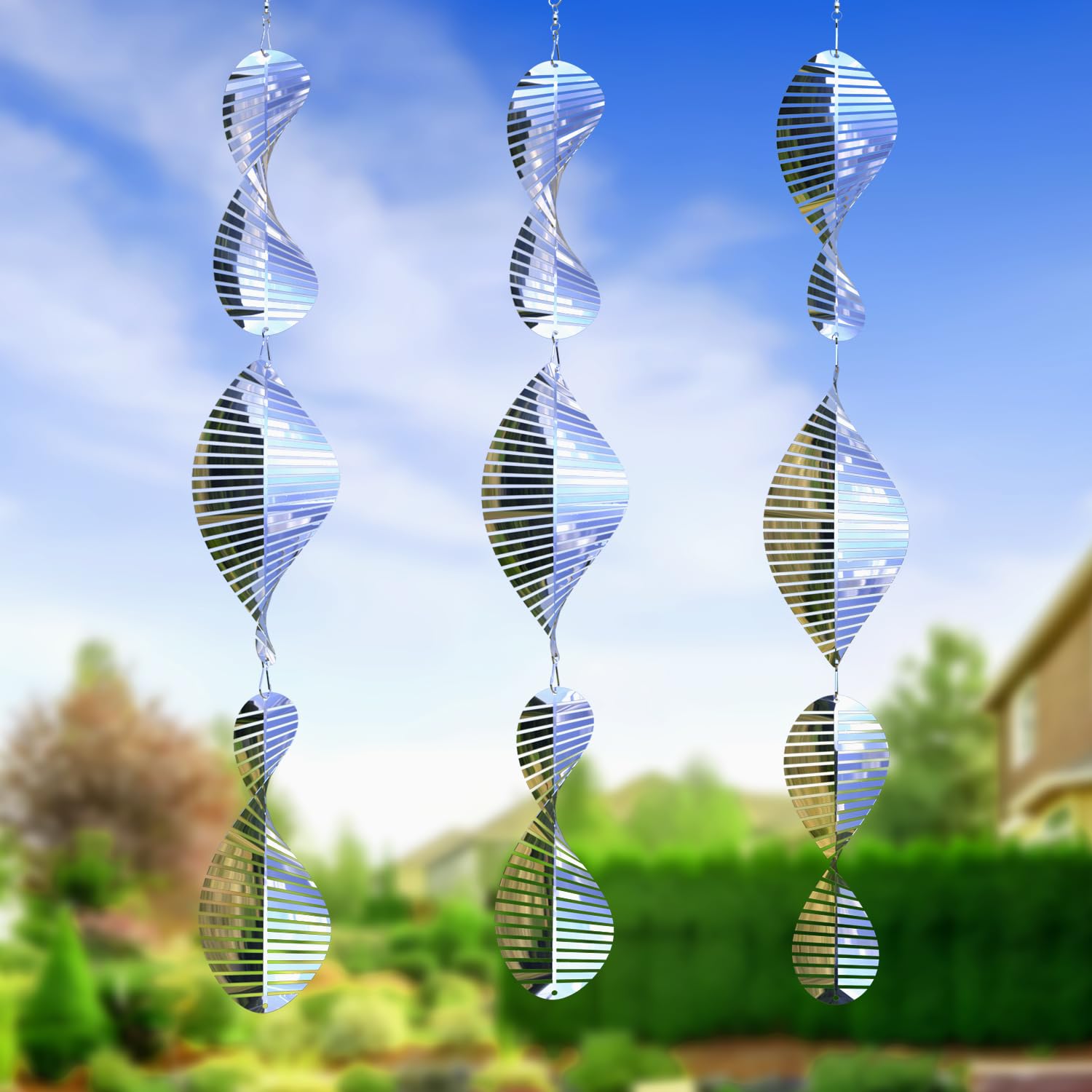 UTFFEDY included S-hooks and adjustable neck for versatile mounting