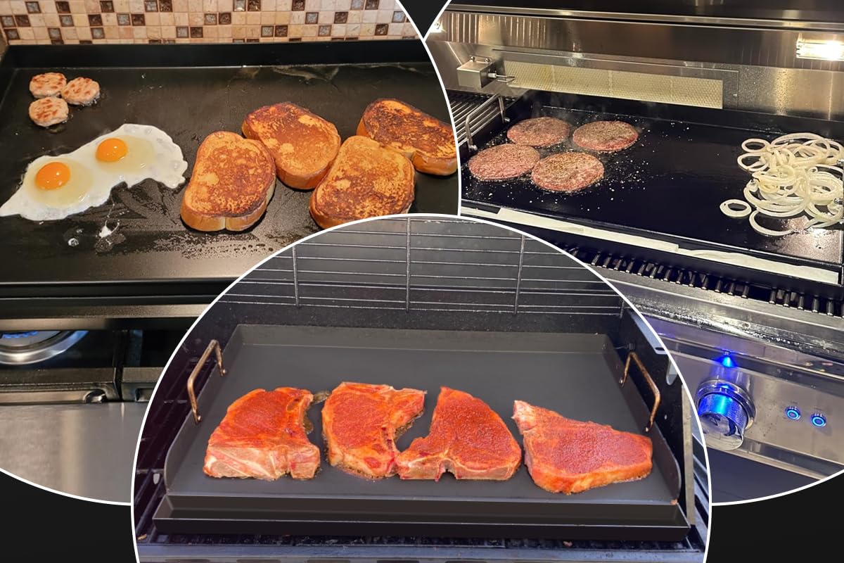 Utheer griddle compatibility with Weber, Nexgrill, Charbroil, Camp Chef, Kenmore
