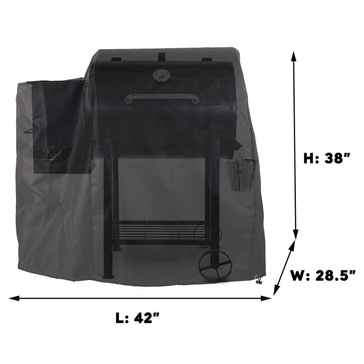 Utheer 73700 grill cover dimensions highlight 42 inch length