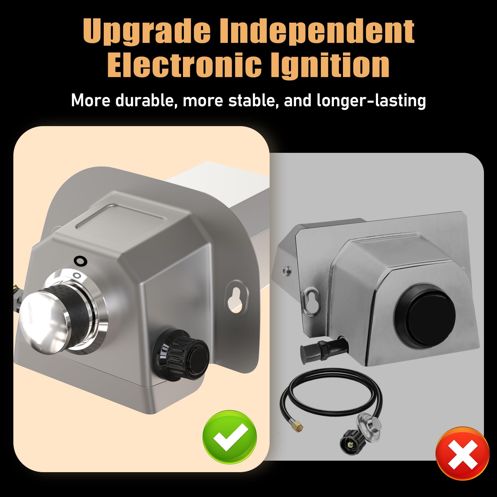 Utheer upgraded electronic ignition enables smoother starts
