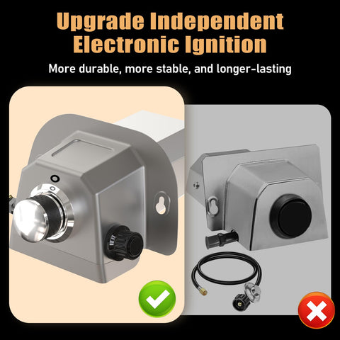 Utheer upgraded electronic ignition enables smoother starts