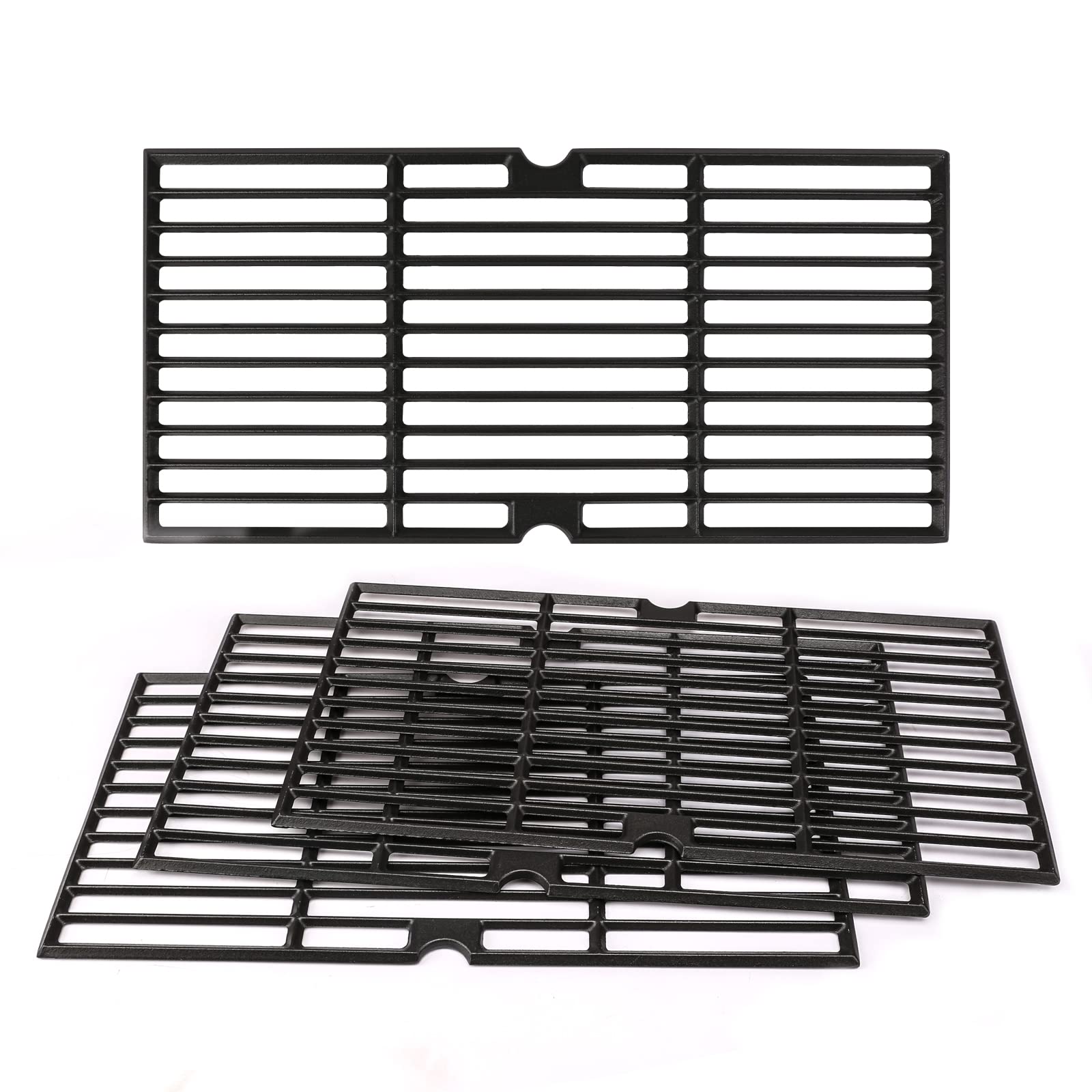 Utheer cast iron grill grates for Longhorn fit with robust heat retention.