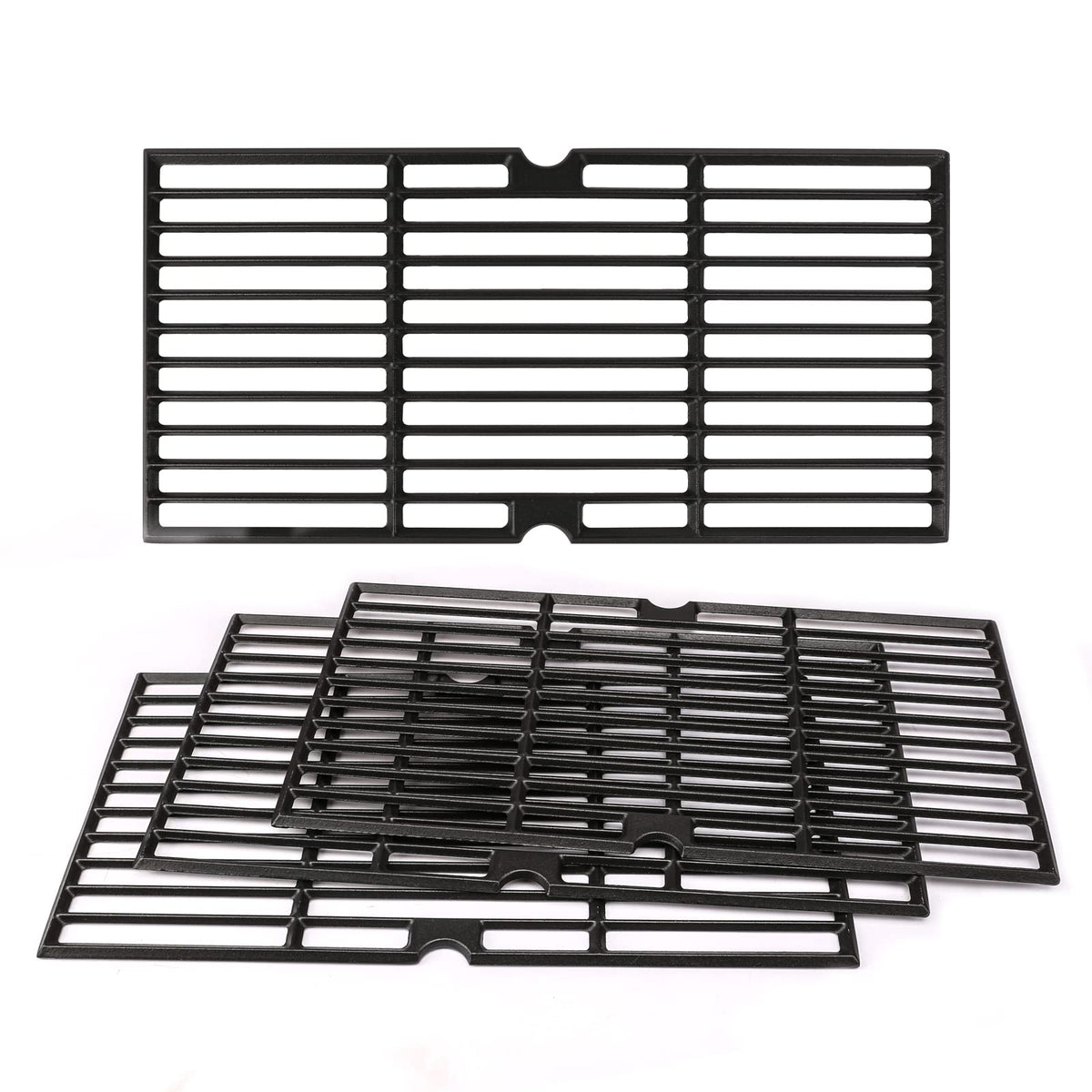 Utheer cast iron grill grates for Longhorn fit with robust heat retention.