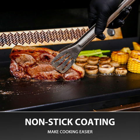 Utheer griddle edge polishing, prevents scratching when handling.
