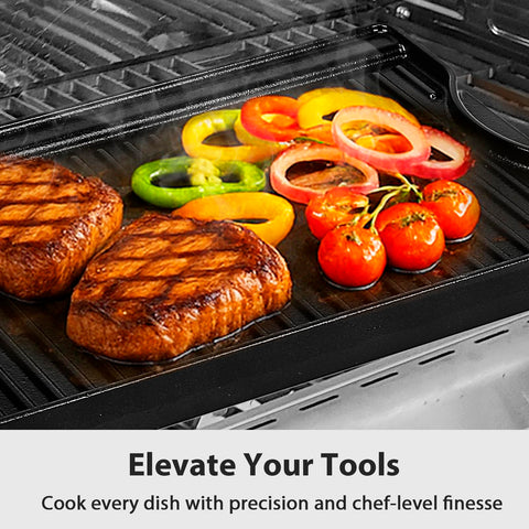 Utheer griddle even-heat distribution minimizes hot spots during cooking
