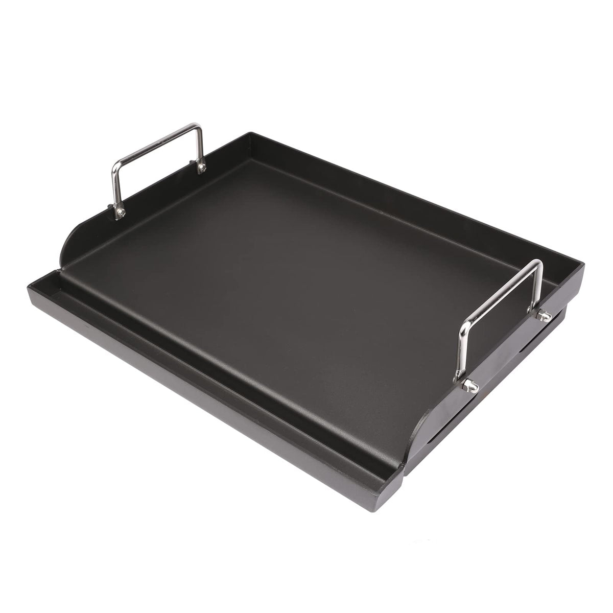 Utheer griddle universal plate front view, ideal for breakfasts and seared meals.