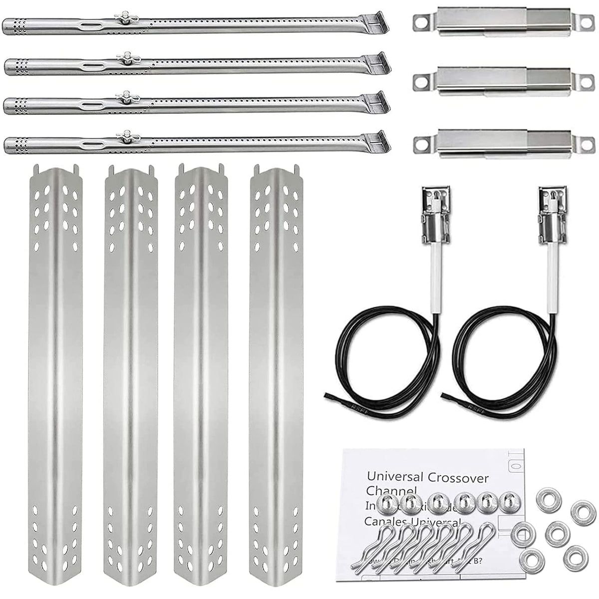 Utheer burner tubes for Charbroil grills provide durable replacement and easy install.