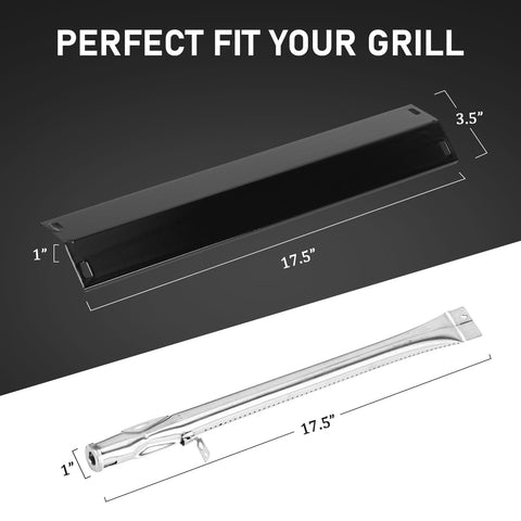 Utheer grill parts pack includes three burner tubes for easy replacement.