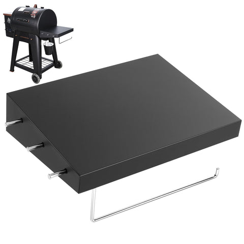 Utheer grill side table shelf for Lexington 500 Onyx provides extra prep space