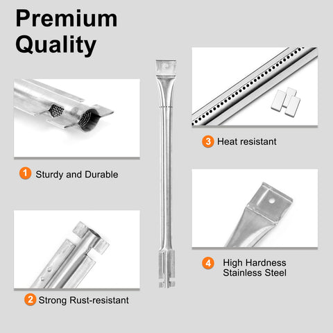 Utheer adjustable crossover tubes for Longhorn, support consistent airflow and heat.