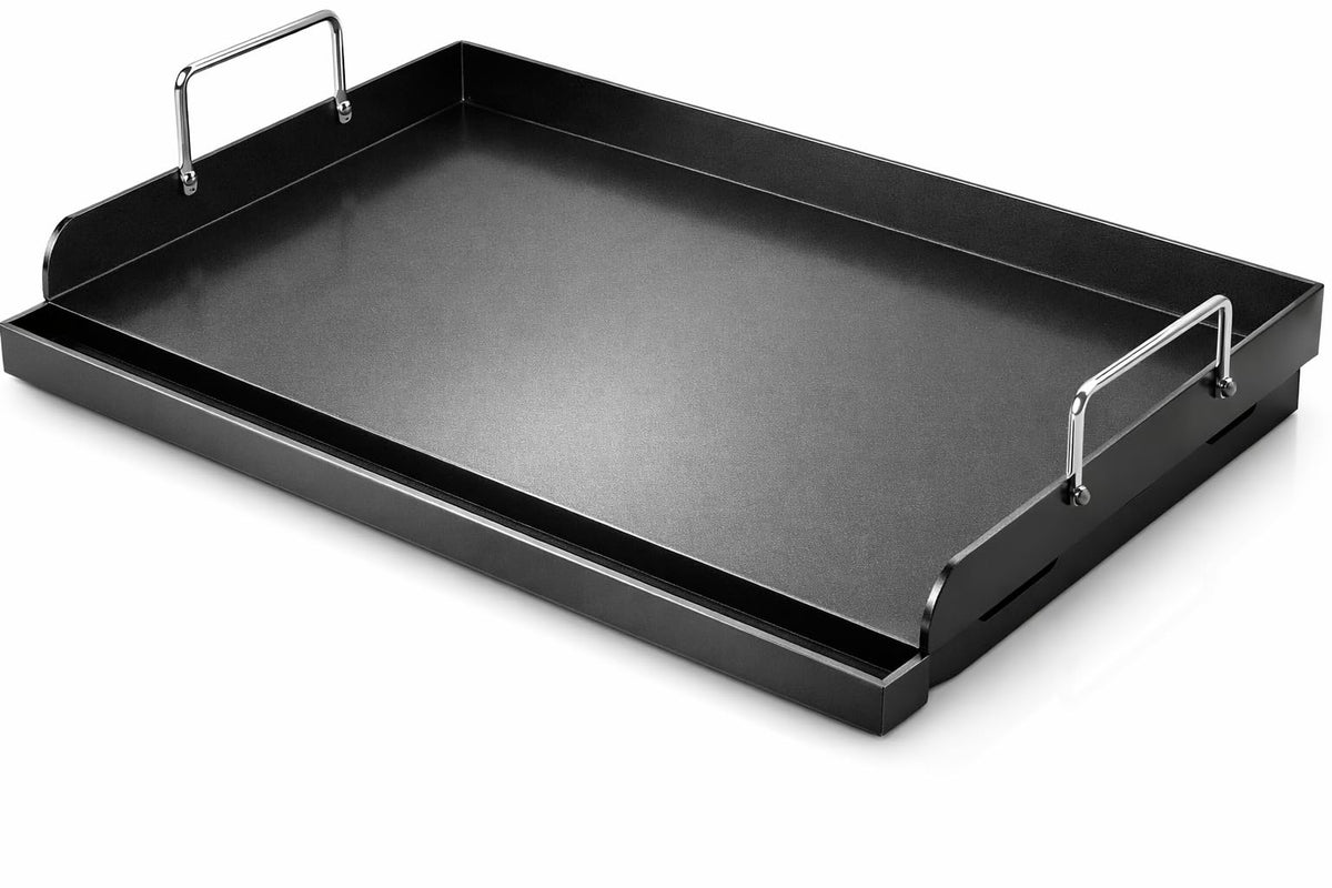 Utheer nano-ceramic griddle top surface for versatile cooking on grills