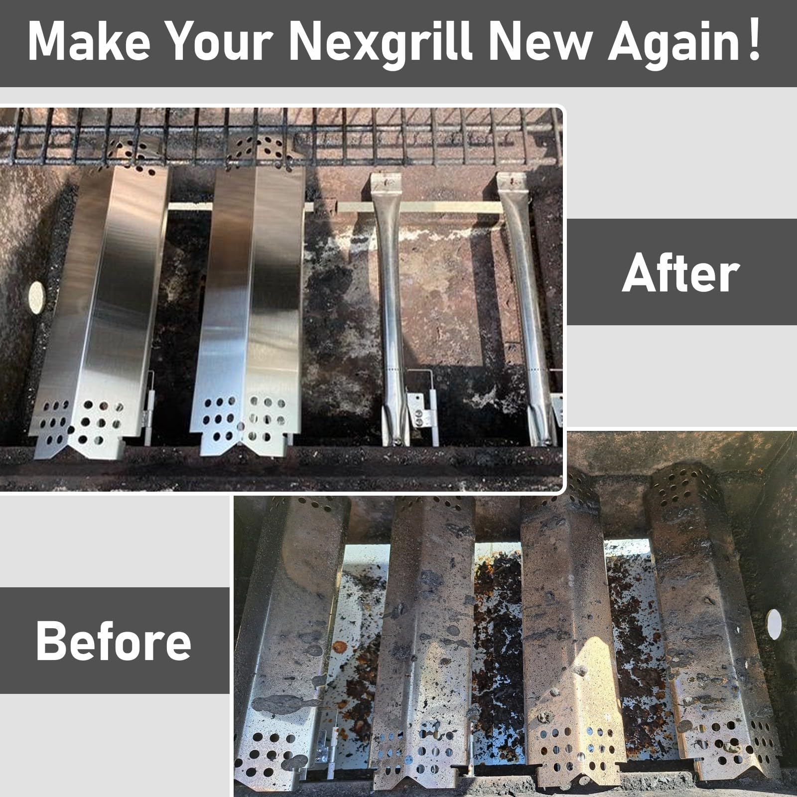 Compatibility chart shows broad Nexgrill model support.