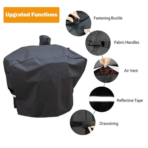 Utheer Weber Searwood 600 compatible cover fits securely and easy to maintain.