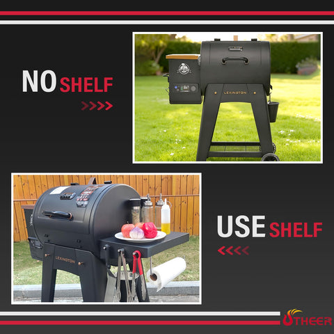 Utheer quick install design attaches to the grill in minutes