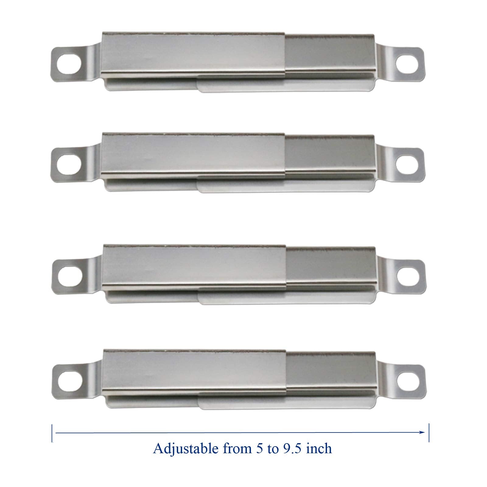 Utheer stainless steel crossover tube fits Char-Broil models for even heat distribution
