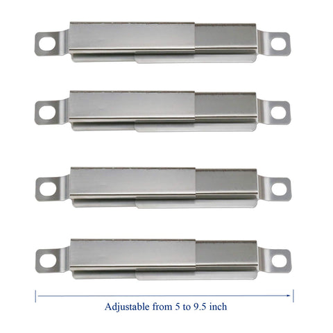 Utheer stainless steel crossover tube fits Char-Broil models for even heat distribution