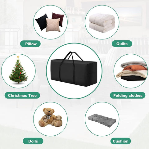 Uthem cushion bag shields furniture from dirt and moisture.