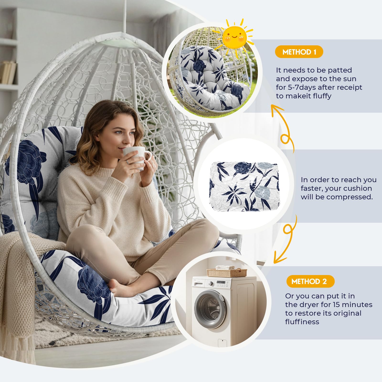 Uthem care guidance: wipe clean and air dry for easy maintenance