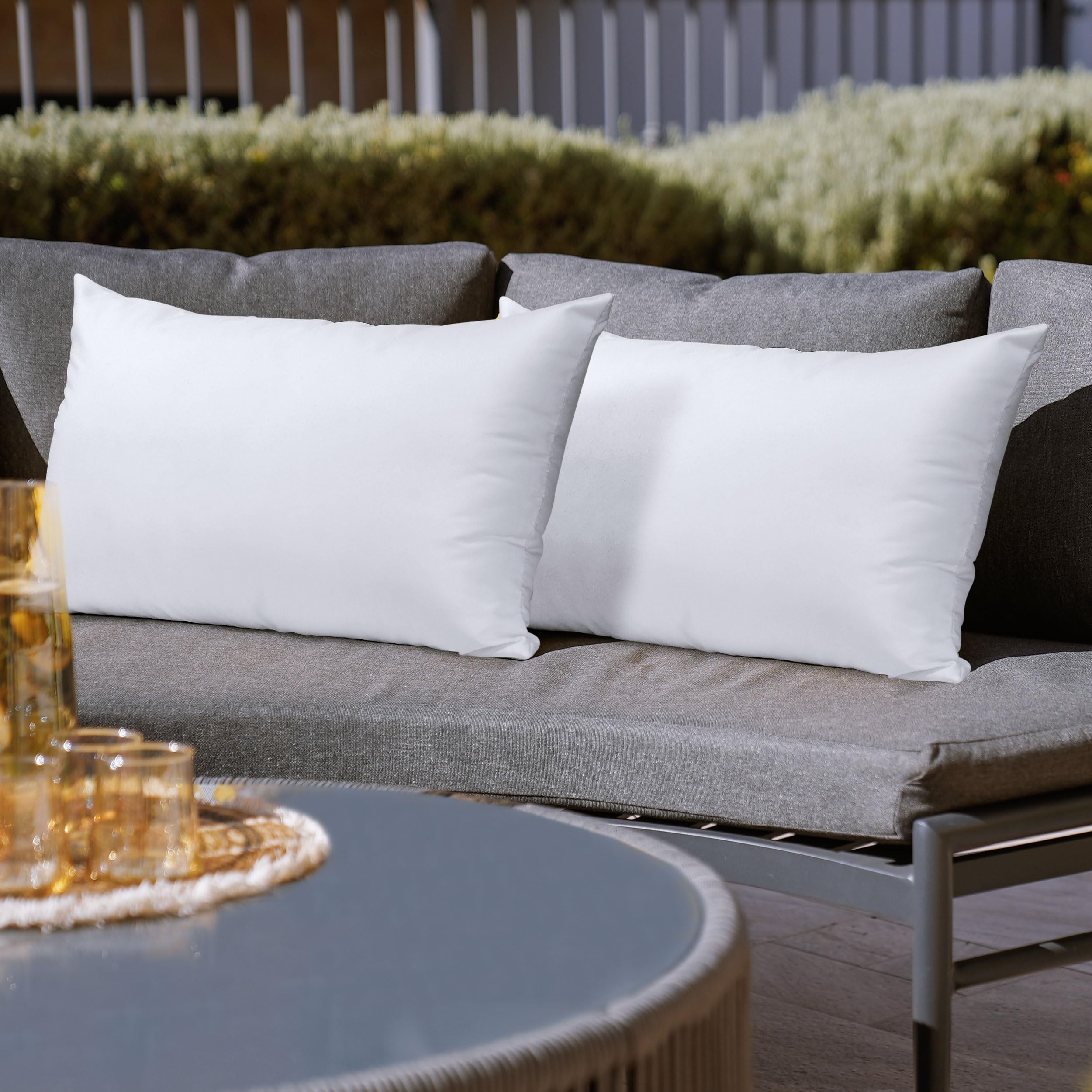 Utopia Bedding versatile pillow for indoor and outdoor use with soft support