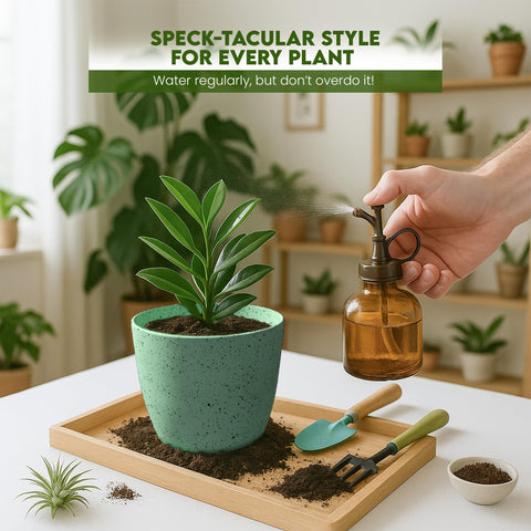 Utopia Home indoor planter with drainage keeps roots healthy