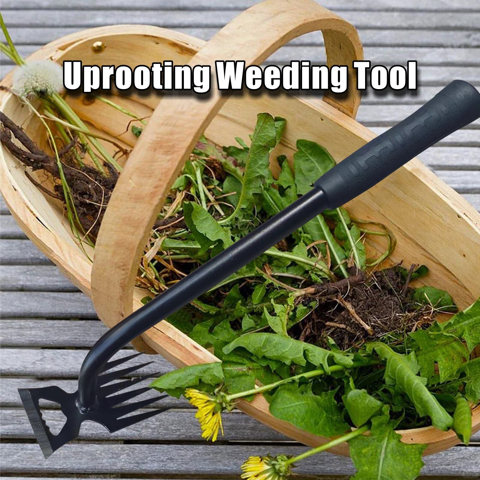 Utosday manganese steel blades stay sharp during weeding.