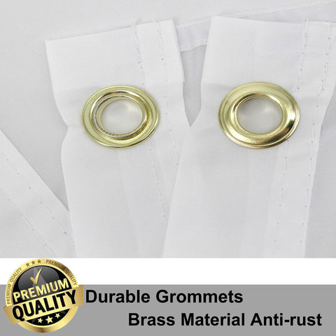UTSANG flag with brass grommets for durable outdoor hanging.
