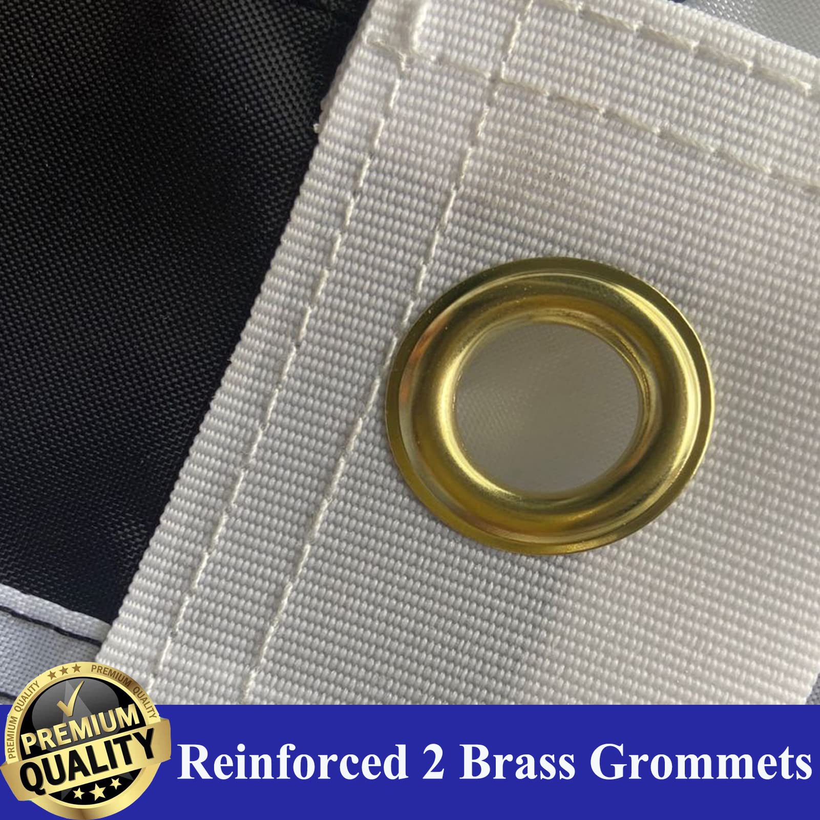 UTSANG Brass grommets hoist enable easy pole mounting up to 0.5 in.