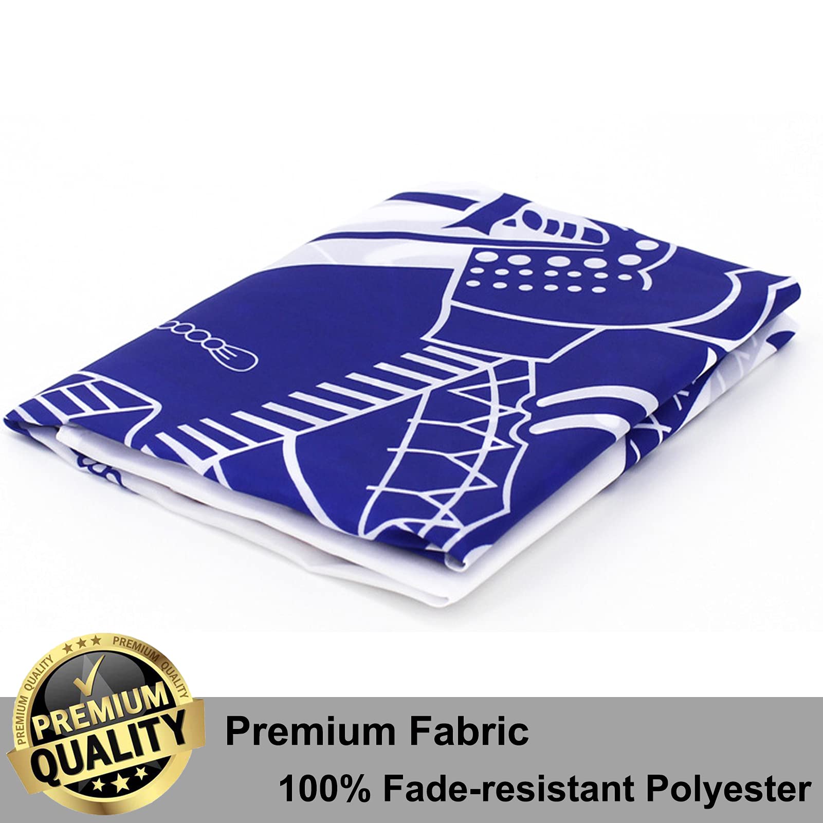 UTSANG durable 3-ply polyester preserves vivid colors in all weather.