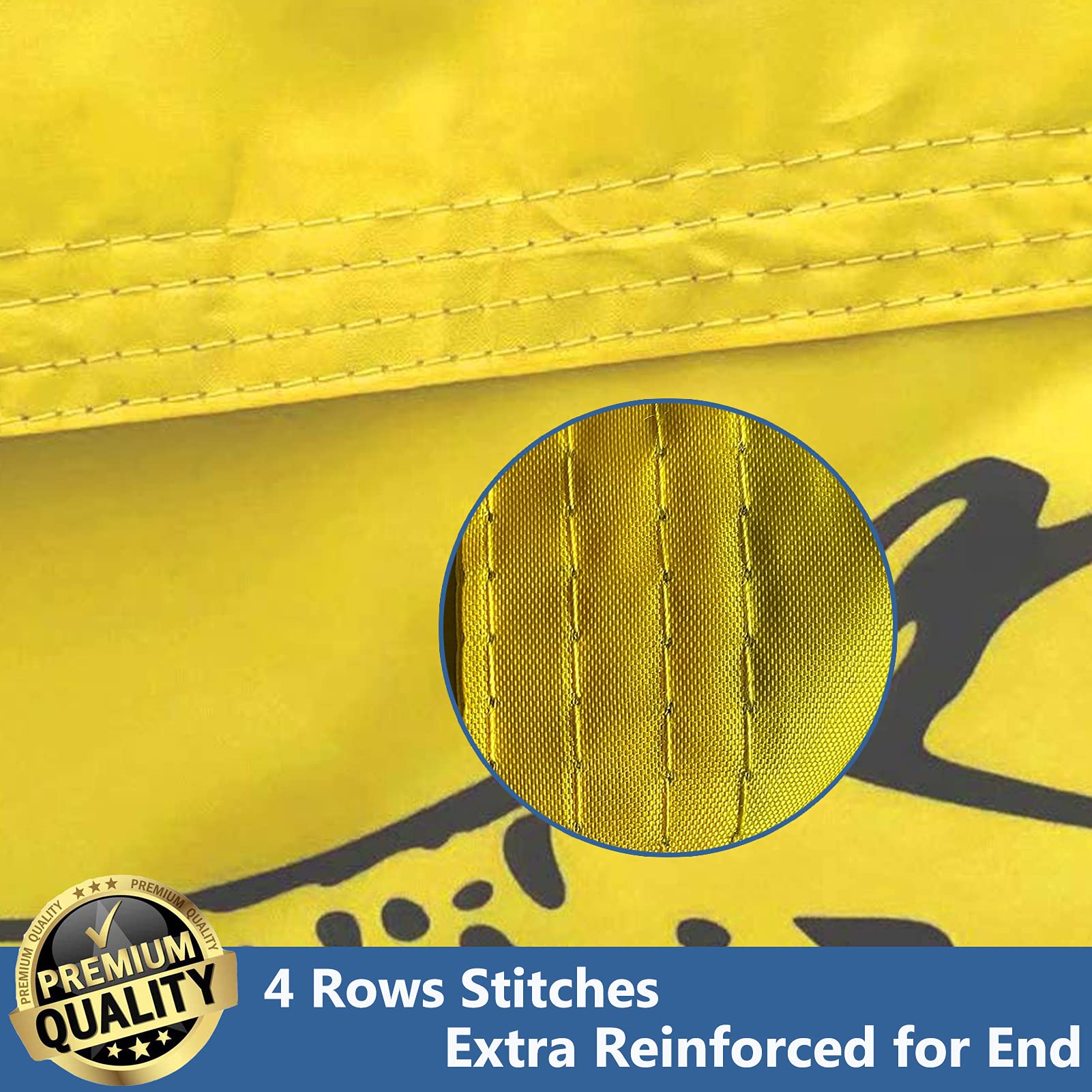 UTSANG 3x5 outdoor flag, heavy-duty polyester built to endure sun and wind.